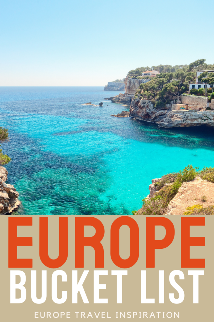 Europe bucket list